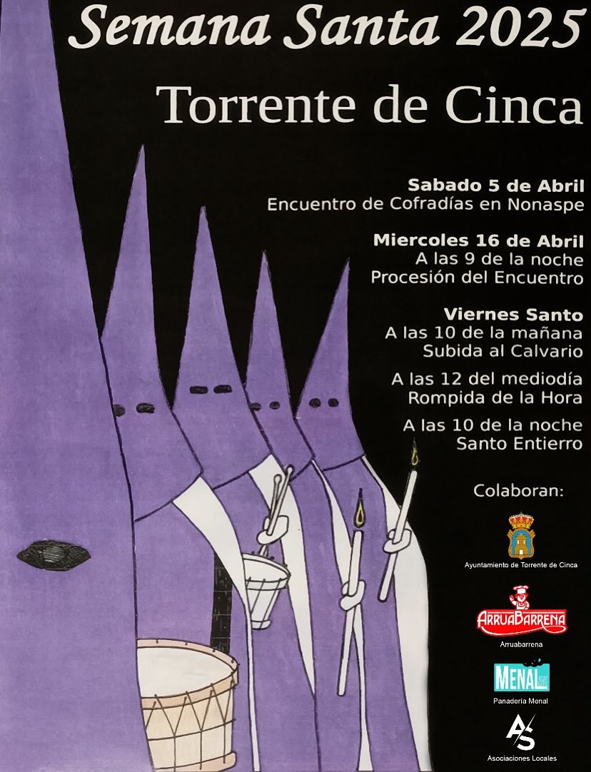 Semana Santa en Torrente de Cinca 2025 Torrente de Cinca